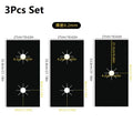 3-Piece Gas Stove Protector Mats – Non-Stick & Reusable Stove Protector Mat Qst 3pcs