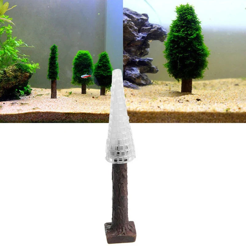 Christmas Tree Aquarium Decoration | Fish Tank Landscape Ornament Aquarium Ornament Qme ONESIZE