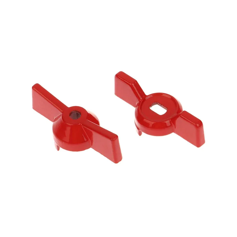 Aluminum Butterfly Handle Ball Valve Wrench – Red, 2-Pack Valve Wrench Handle Qme