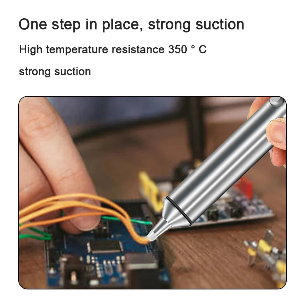 LEFAVOR Aluminum Desoldering Pump Suction Gun | Solder Remover Desoldering Pump Qme