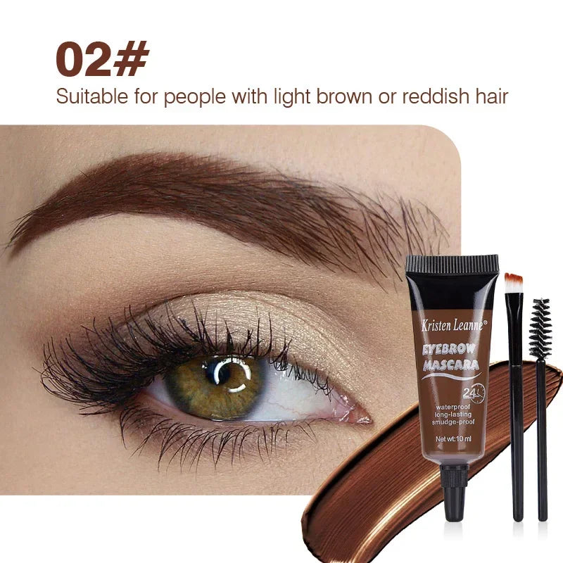 Waterproof Liquid Eyebrow Tint Cream – 6 Colors | Qme Eyebrow Tint Cream Qme Color 2