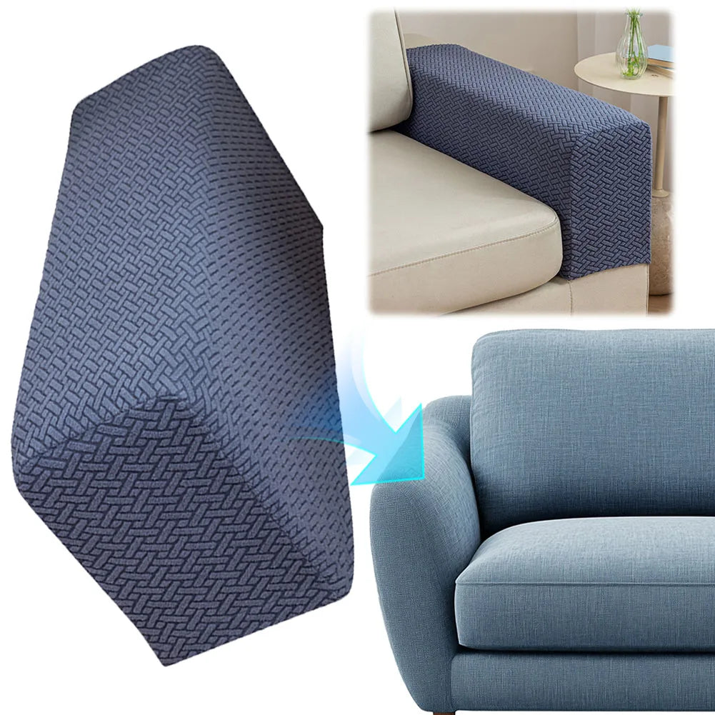 Checkered Couch Arm Covers – Washable Armrest Slipcovers Armrest Slipcover Qme