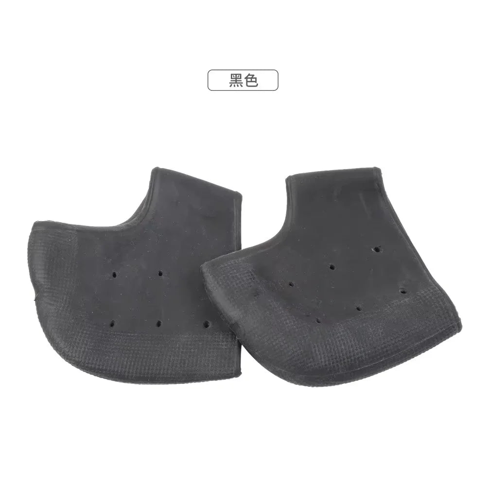 Silicone Heel Protectors & Gel Metatarsal Pads – 1 Pair Gel Heel Cushion Qst Black-2pcs