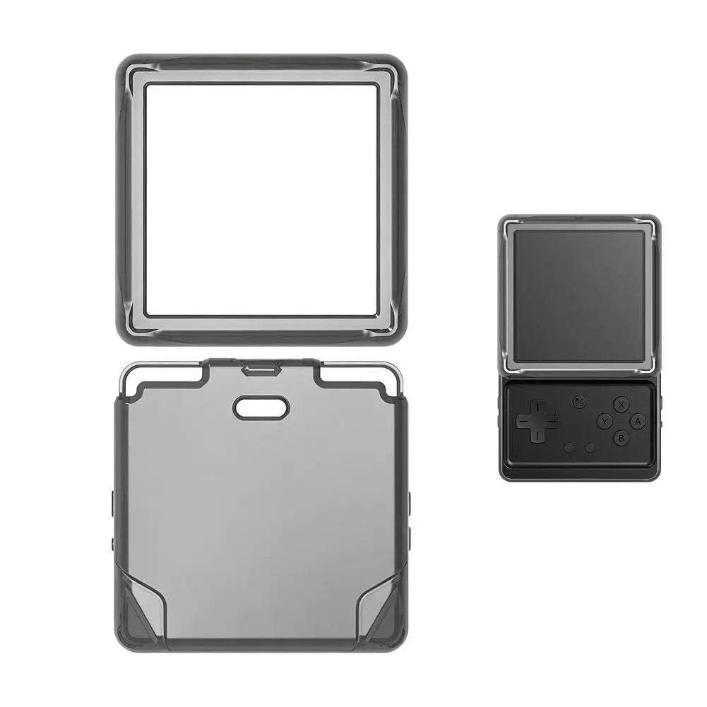 TPU Protective Case for RG Rotate – Shockproof & Anti-Scratch Gaming Console Case Qme jet black