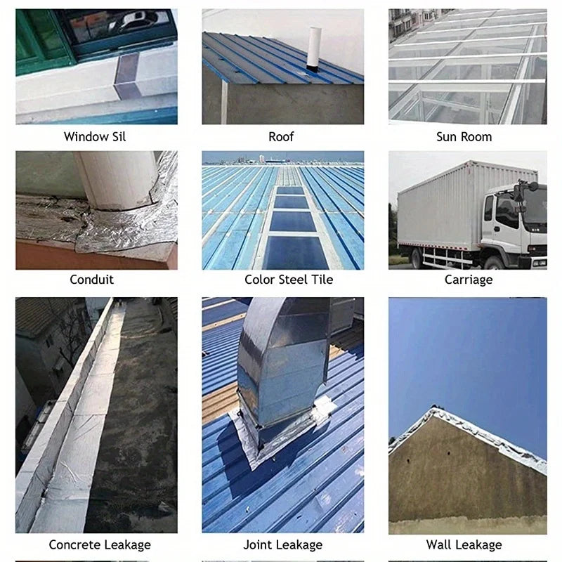 Waterproof Aluminum Foil Tape | High Temp Duct & Roof Repair Aluminum Foil Tape Qme