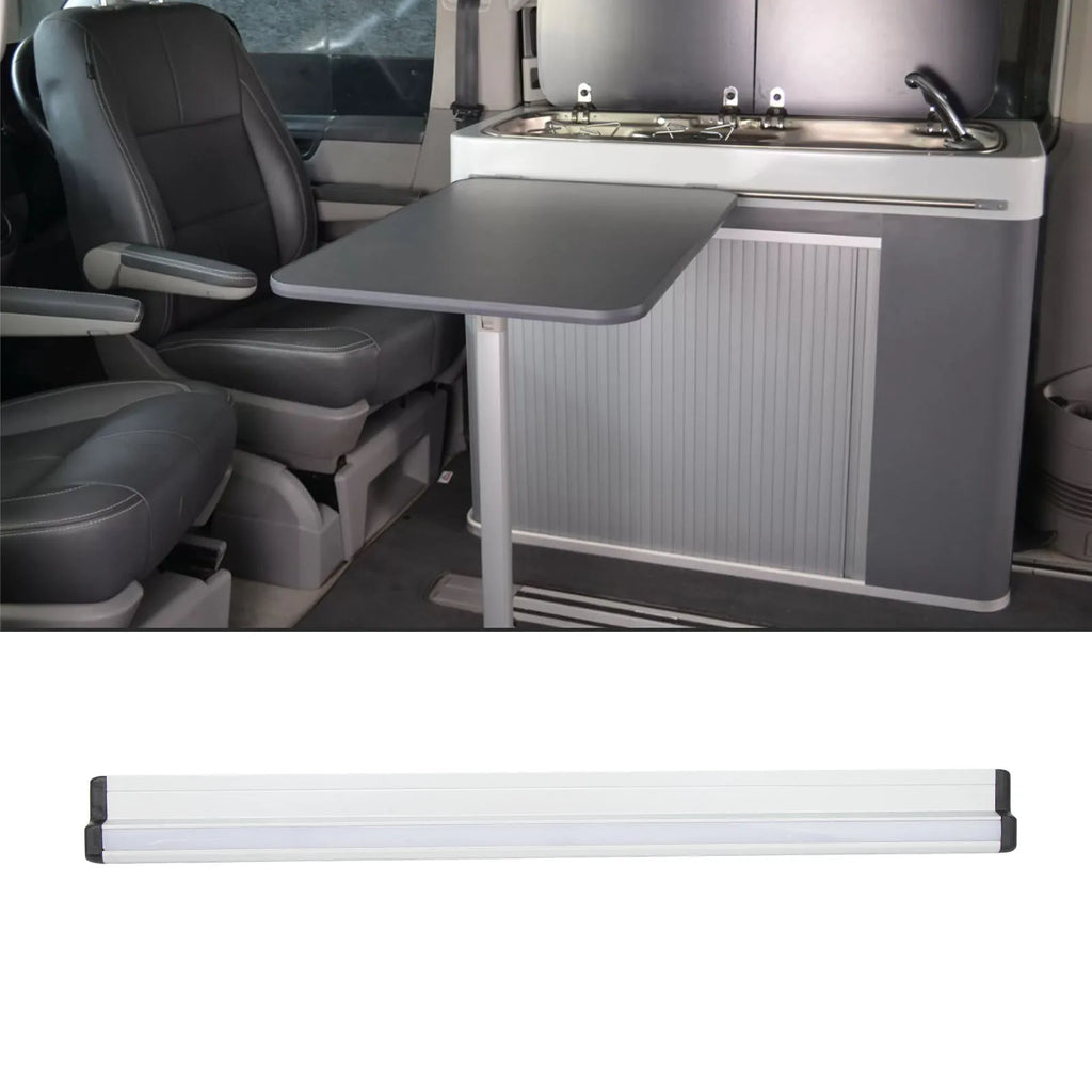 500mm Aluminum RV Table Rail – Boat, Yacht & Caravan Support Table Support Rail Qst