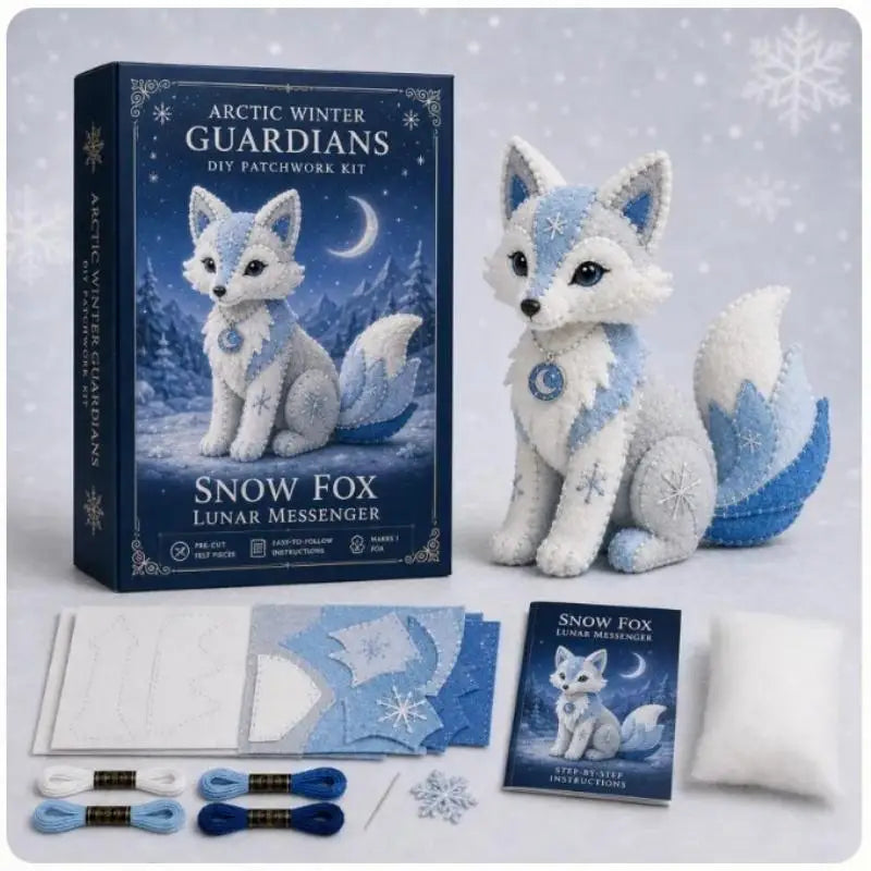 3D Mythical Creature Felt Craft Kit – Pre-Cut Handmade Decor Felt Craft Kit Qme A10