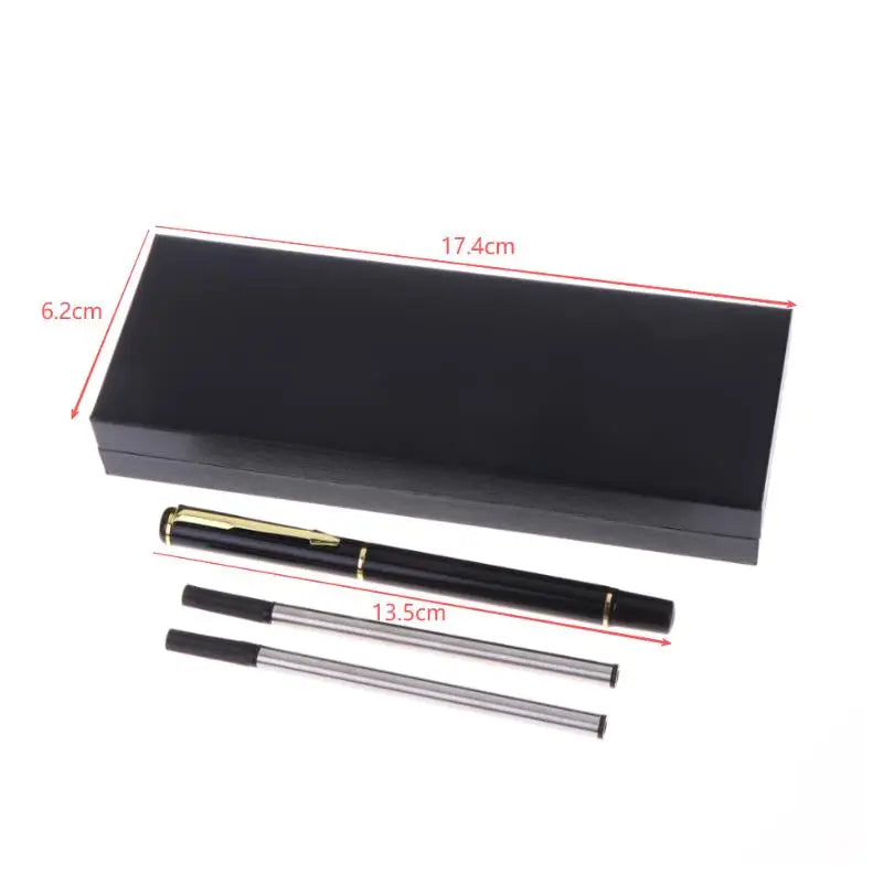 Luxury Gift Box Ballpoint Pen | Metal Pen with Refills – Qme Ballpoint Pen Gift Set Qme