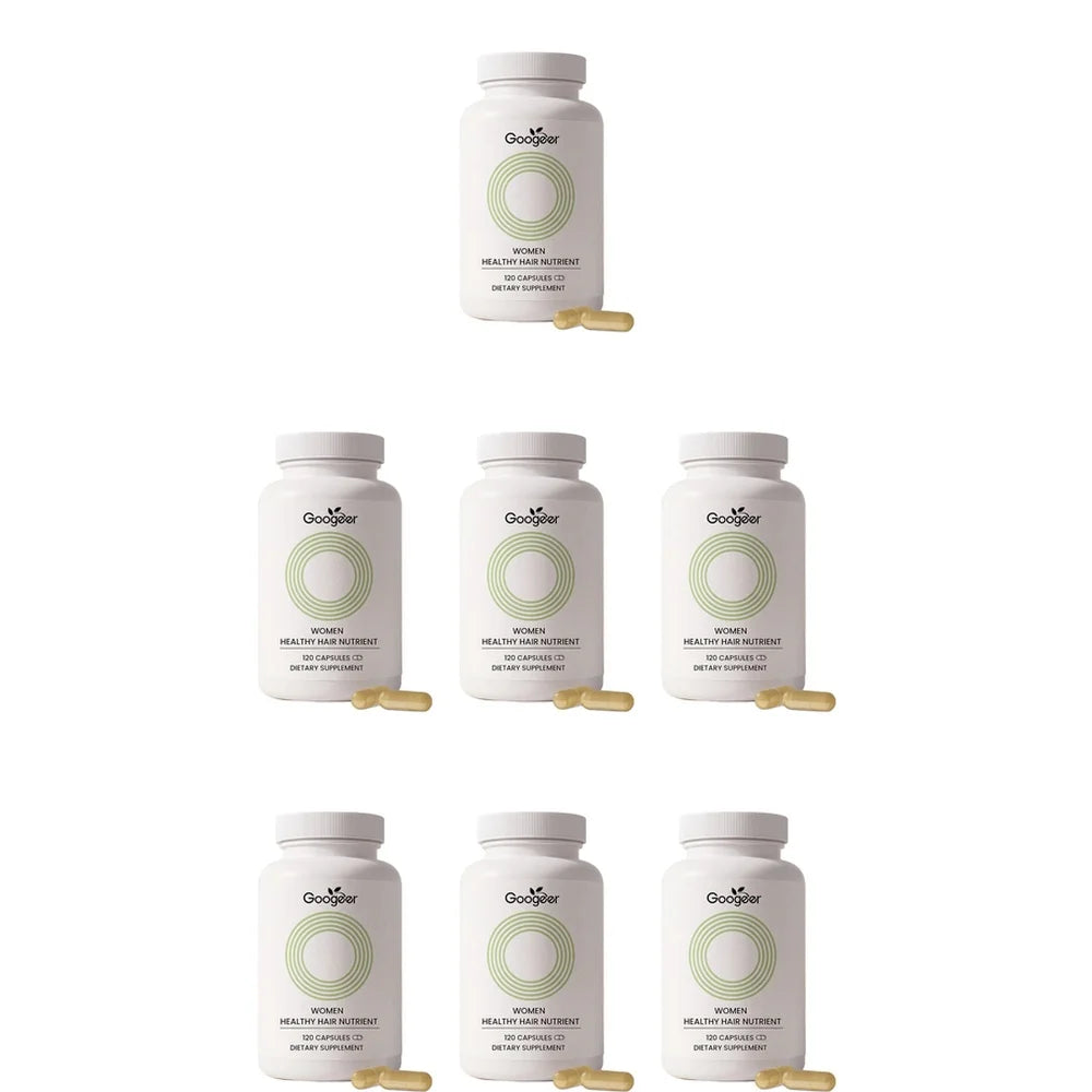 Hair Growth Support Capsules – Biotin, Zinc & Vitamins, 120ct Hair Growth Supplement Qst 7 Bottles 840 Pieces