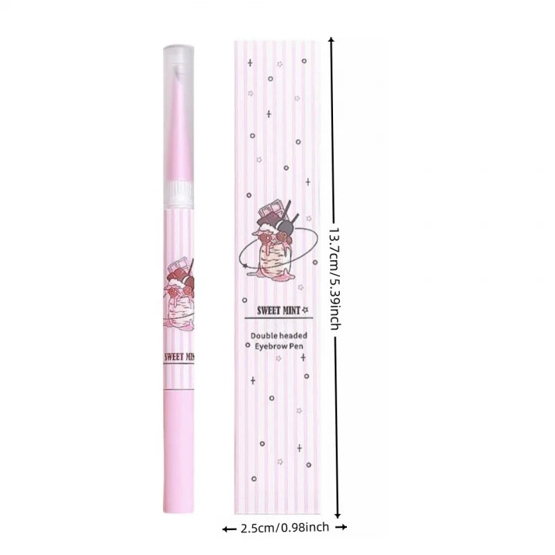 4PCS Double-Headed Waterproof Eyebrow Pen – All Skin Types Eyebrow Makeup Pen Qst
