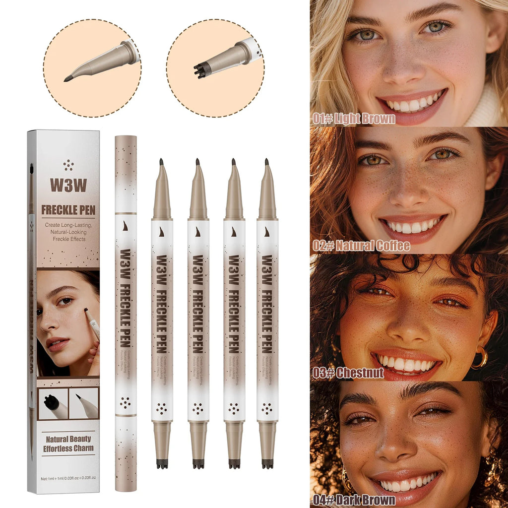 Natural Fake Freckle Pen – Waterproof Realistic Makeup Pen Freckle Makeup Pen Qme