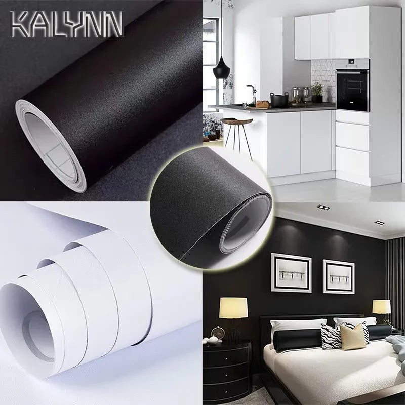 Matte Vinyl Peel & Stick Wallpaper – Waterproof Self-Adhesive Peel & Stick Wallpaper Qme