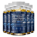 HOLUCKS NAD+ CoQ10 Turmeric Wellness Supplement – 60 Capsules Wellness Supplement Qst 5BOX 120pcs Hot Sale