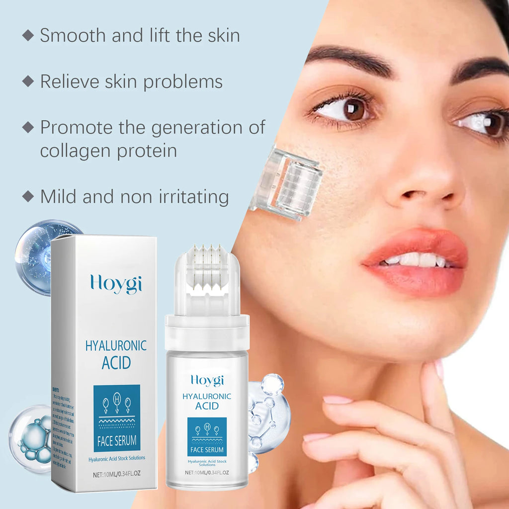 Hoygi Hyaluronic Acid Face Serum Roller – Deep Moisture & Glow Face Serum Roller Qst