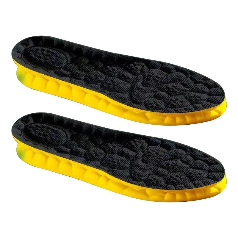 Memory Foam Insoles – Soft, Deodorizing & Cushioning Shoe Insert Memory Foam Insoles Qme 1 Pairs Black 35-36