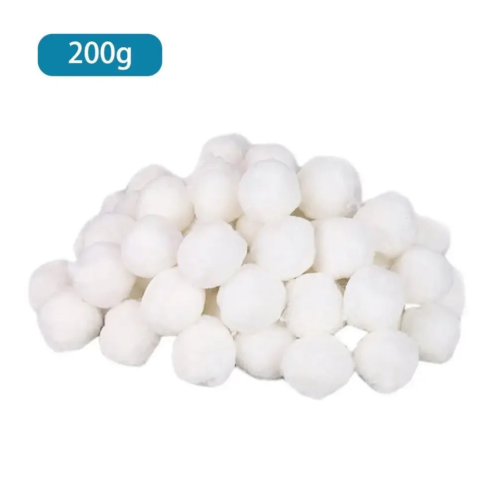 Pool Filter Cleaning Balls – Water Purification 200–500g Aquarium Filter Media Qme 200g