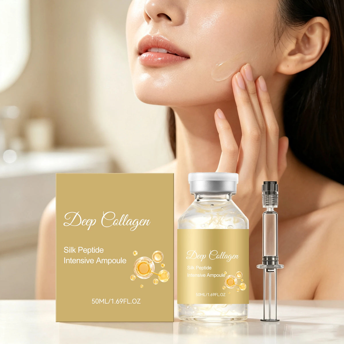 50ml Collagen Face Serum – Deep Moisture & Elasticity Collagen Face Serum Qst