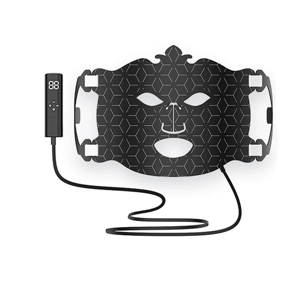 8-Color Silicone LED Face Mask | Red Light Photon Therapy LED Therapy Mask Qst