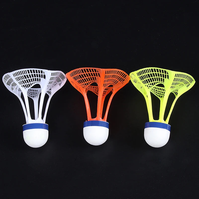 3-Pack Windproof Nylon Badminton Shuttlecocks – Training Set Badminton Shuttlecock Qst