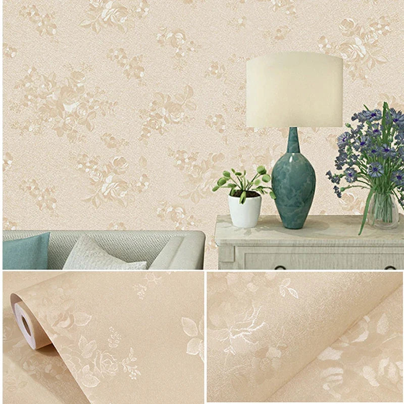 3D Vinyl Self-Adhesive Wallpaper Roll | 15 Colors Contact Paper Self-Adhesive Wallpaper Qme