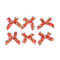 Mixed Christmas Bows Handmade Bowknot Ribbons – 30pcs Craft Decor Christmas Craft Bows Qme 46x37mm see option