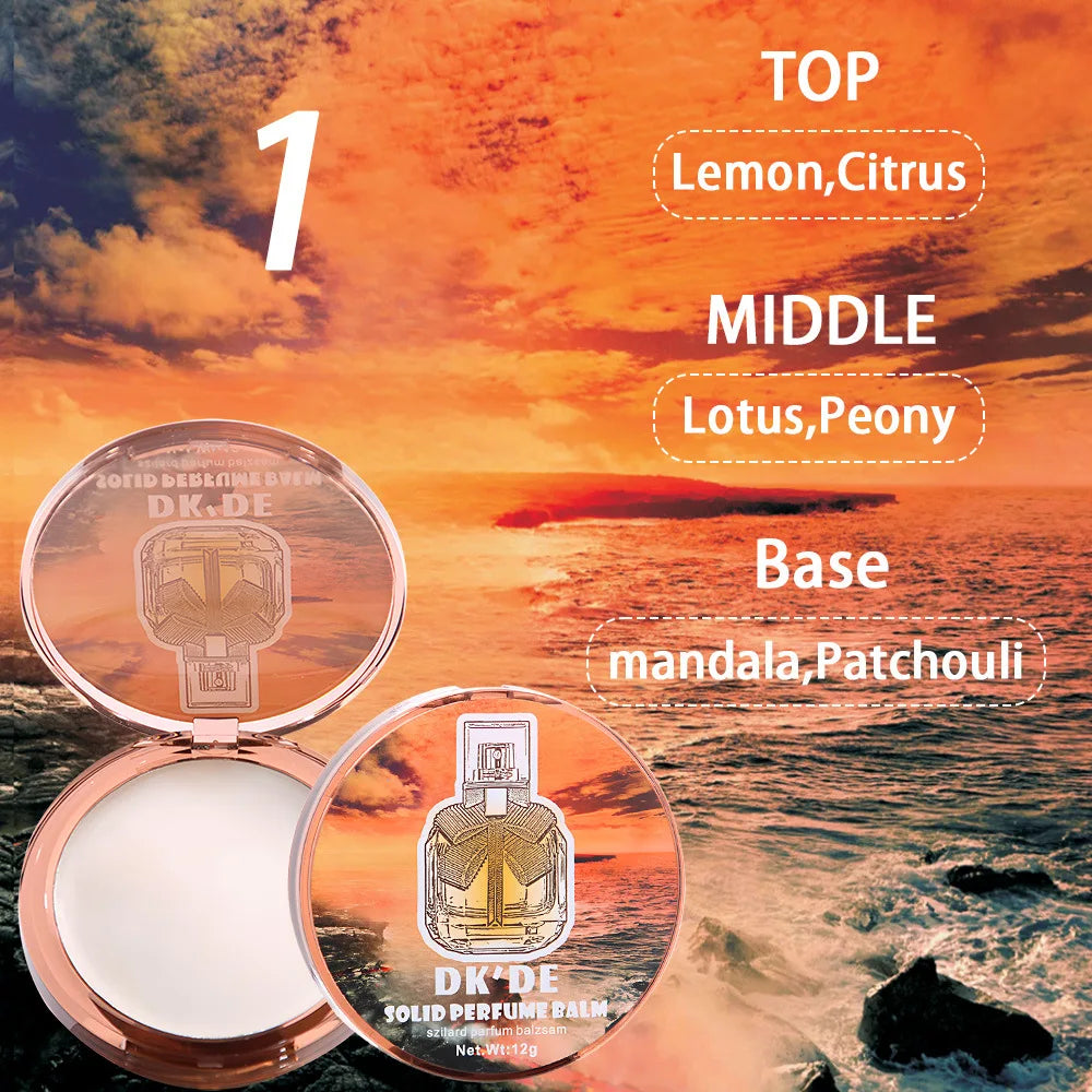 Eelhoe Solid Perfume Cream – Floral Lasting Fragrance 12g Solid Perfume Cream Qme 1Reverse Paris 12g