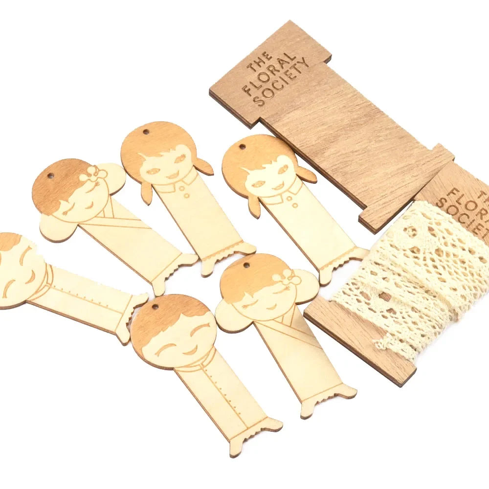 Unfinished Wooden Bobbin Spools for Thread, Ribbon & Cord Wooden Craft Spools Qme