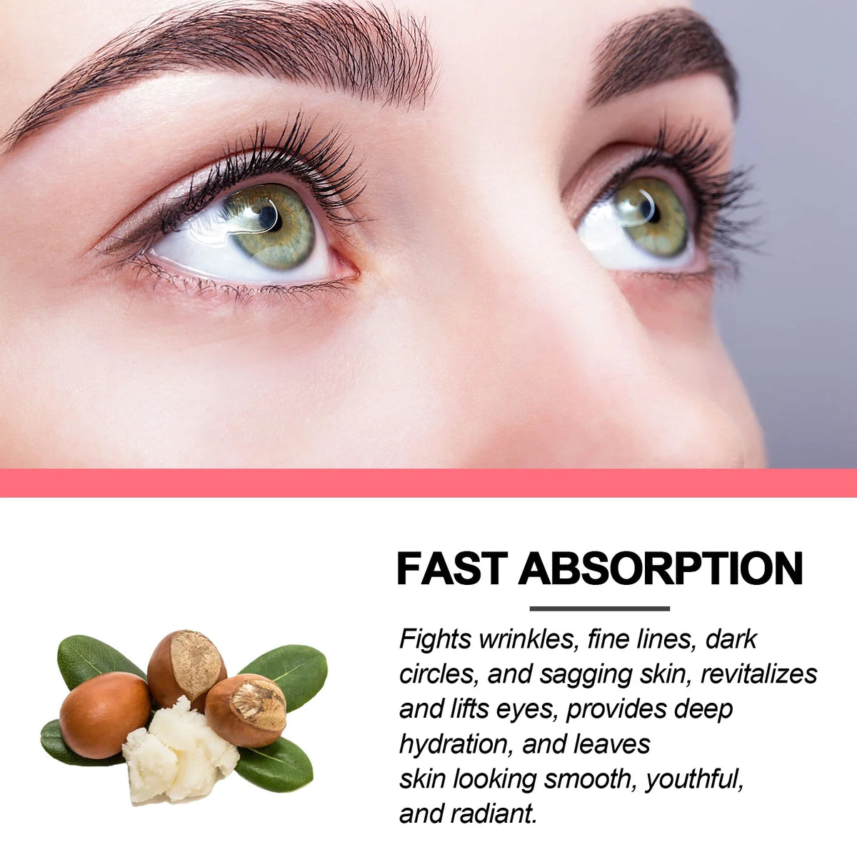 Retinol Eye Cream Stick – Brighten, Firm & Smooth Under Eyes Retinol Eye Cream Qme