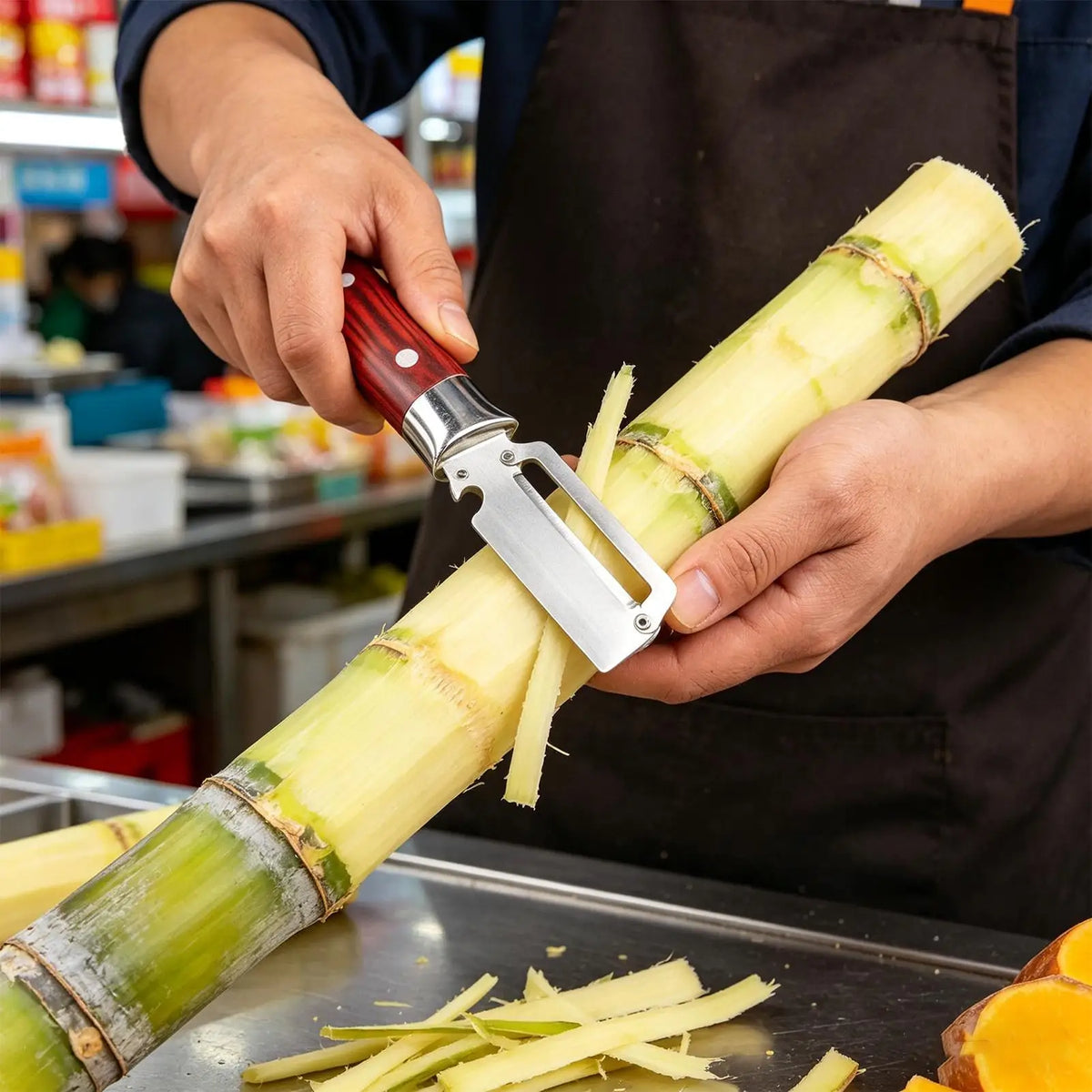 Stainless Steel Vegetable & Fruit Peeler for Home Chefs Vegetable Peeler Qme