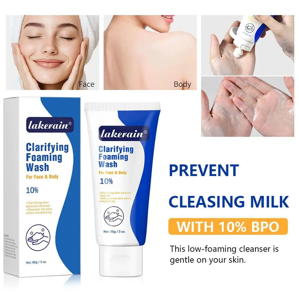 Foaming Facial Cleanser – Deep Cleaning, Oil Control & Moisture Foaming Facial Cleanser Qme