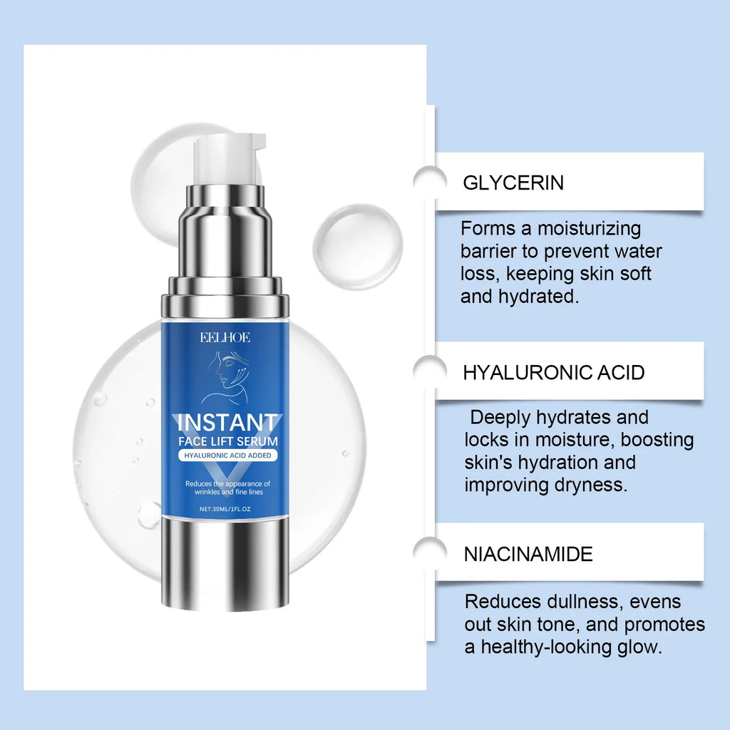 Instant Face Lifting Firming Serum | Deep Moisturizing | Qme Face Lifting Serum Qme