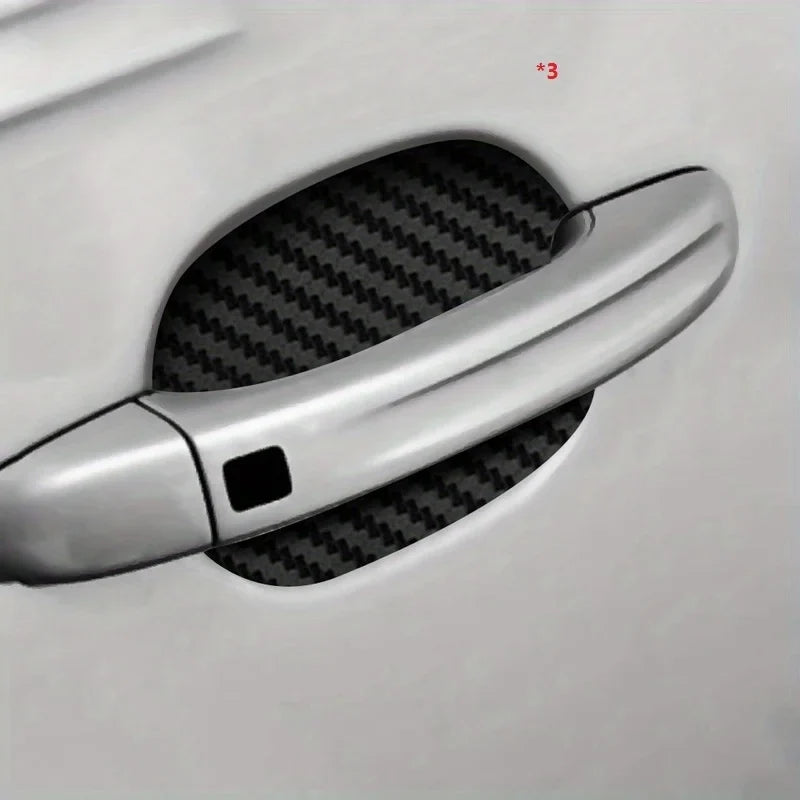 Car Door Handle Scratch-Proof Protective Cover Stickers 4-Pack Car Door Protector Qme