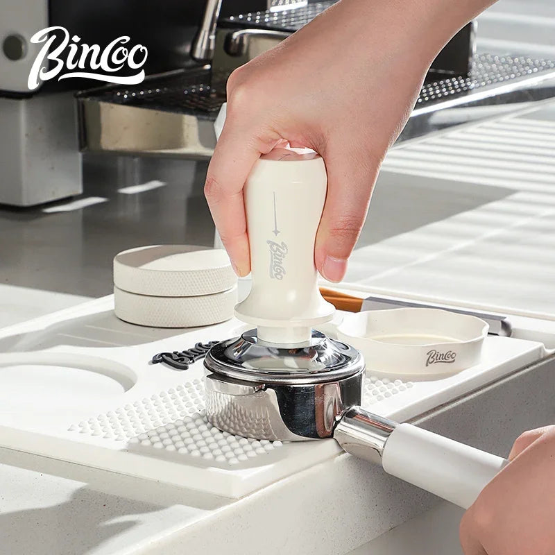 Bincoo Coffee Bar Mat – Tamping Mat & Slag Bucket Storage Set Coffee Bar Mat Qst