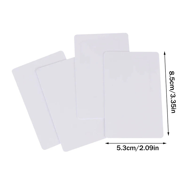 Rewritable 125KHz RFID Blank PVC Cards T5577 EM4305 Smart Tags RFID Access Card Qme