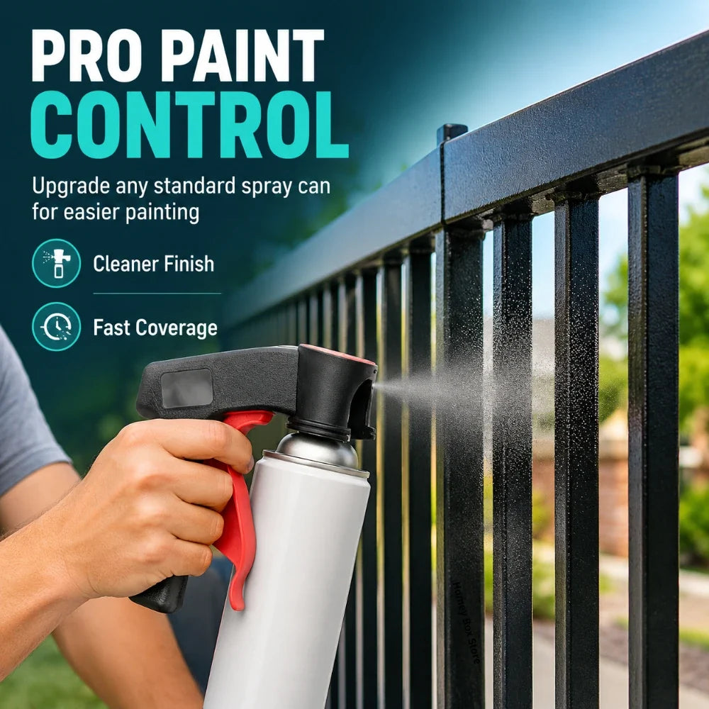 Reusable Aerosol Trigger Handle – DIY Spray Can Converter Aerosol Spray Accessory Qme