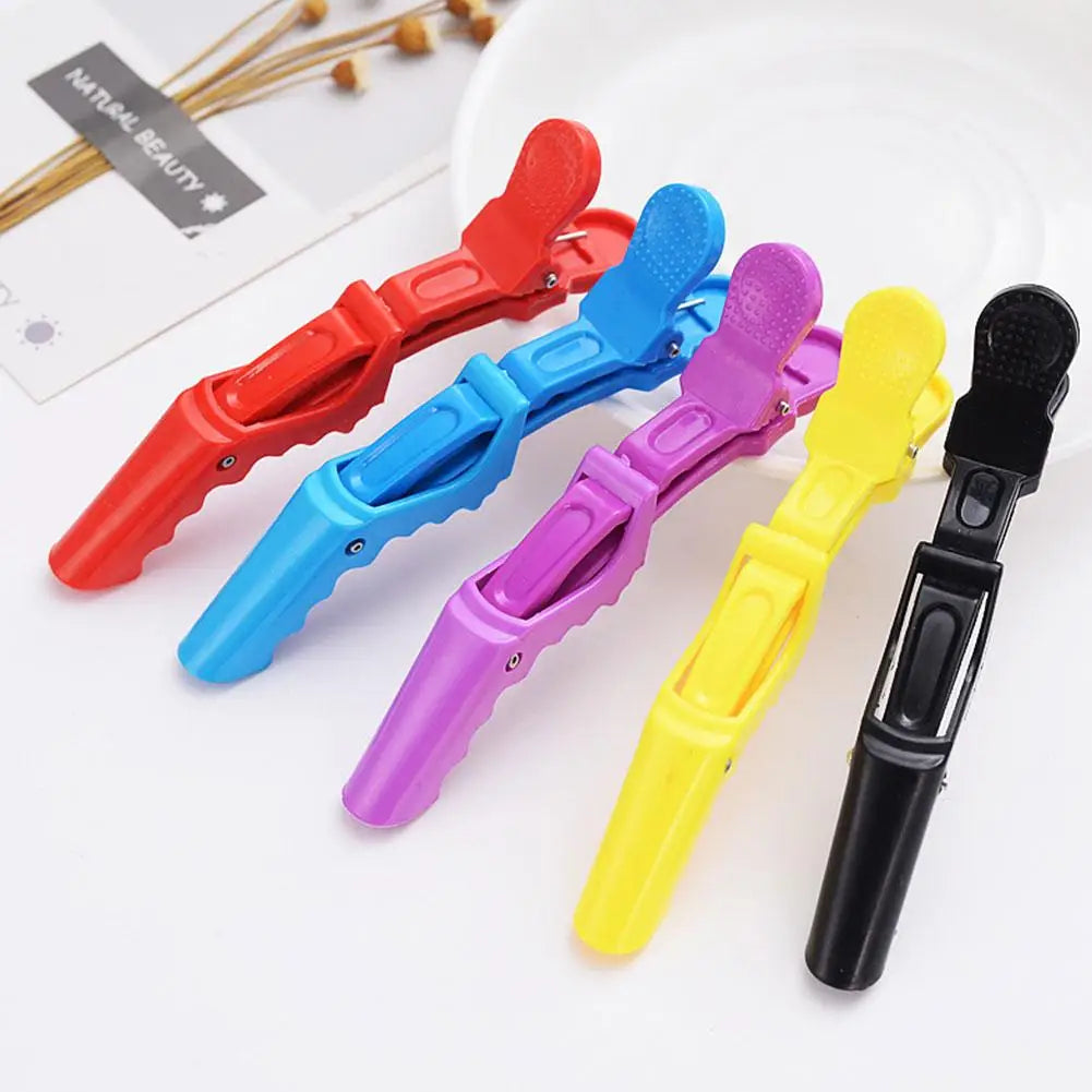 Alligator Hair Sectioning Clips – Pro Styling Clamps, 9 Colors Hair Sectioning Clips Qme