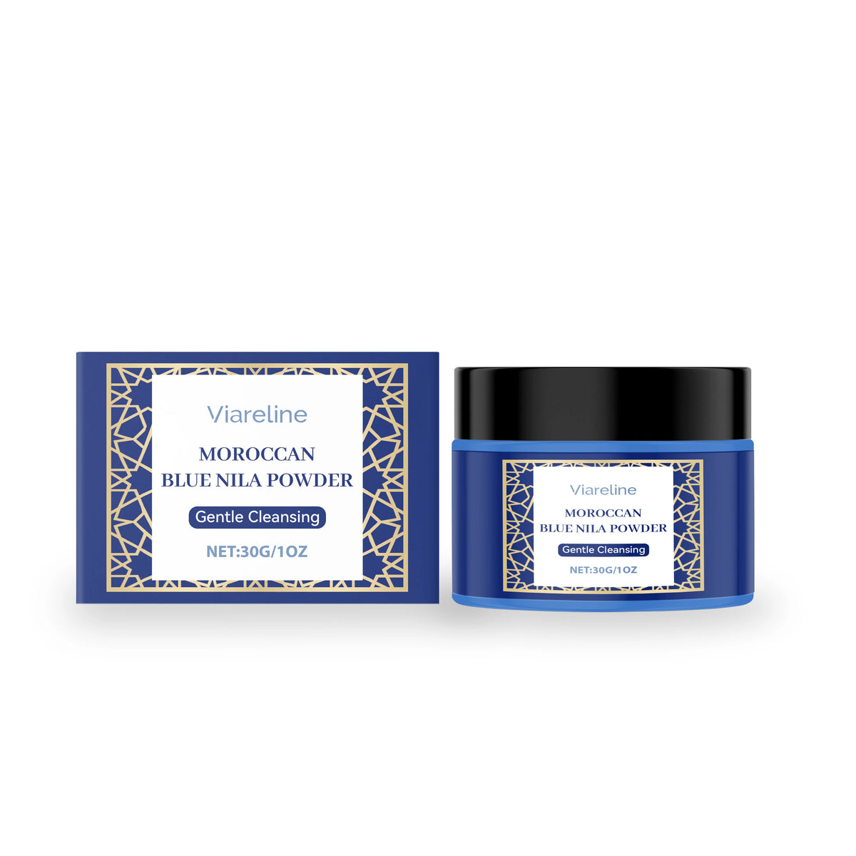 VIARELINE Blue Peel Mask Powder 30g – Moisturizing Oil Control Peel Mask Powder Qst 30g
