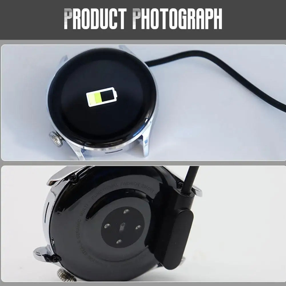 4-Pin Magnetic Smart Watch Charging Cable – Universal Fit Smartwatch Charging Cable Qme