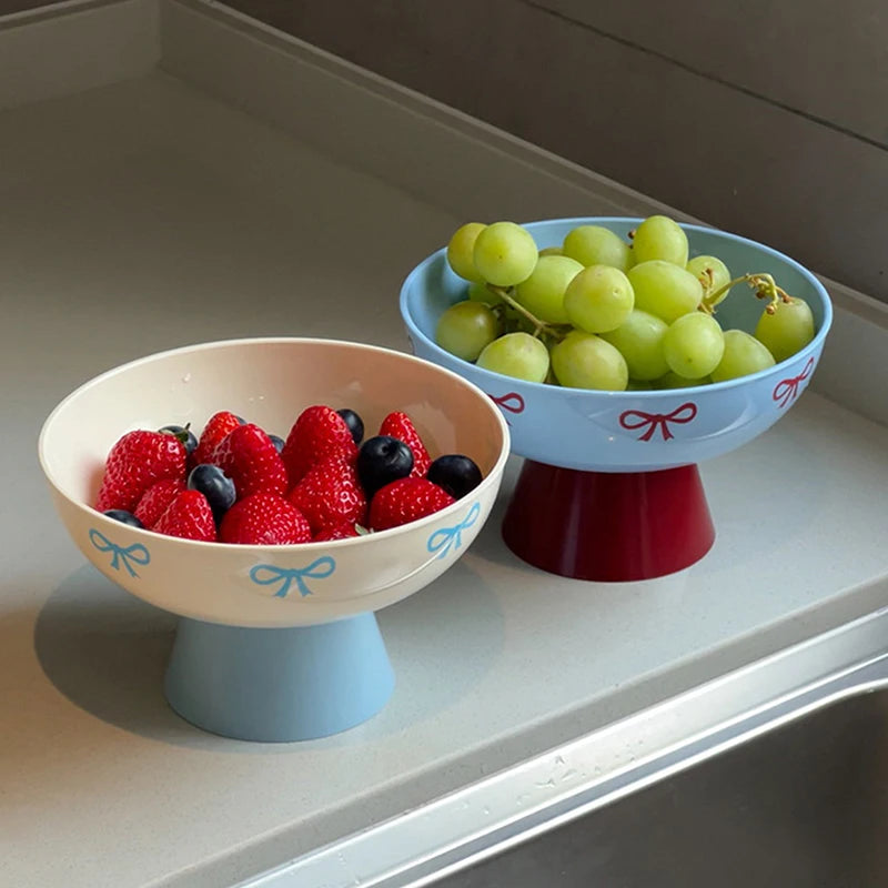 Decorative Fruit Drain Plate – Snack & Dried Fruit Display Tray Fruit Display Tray Qst