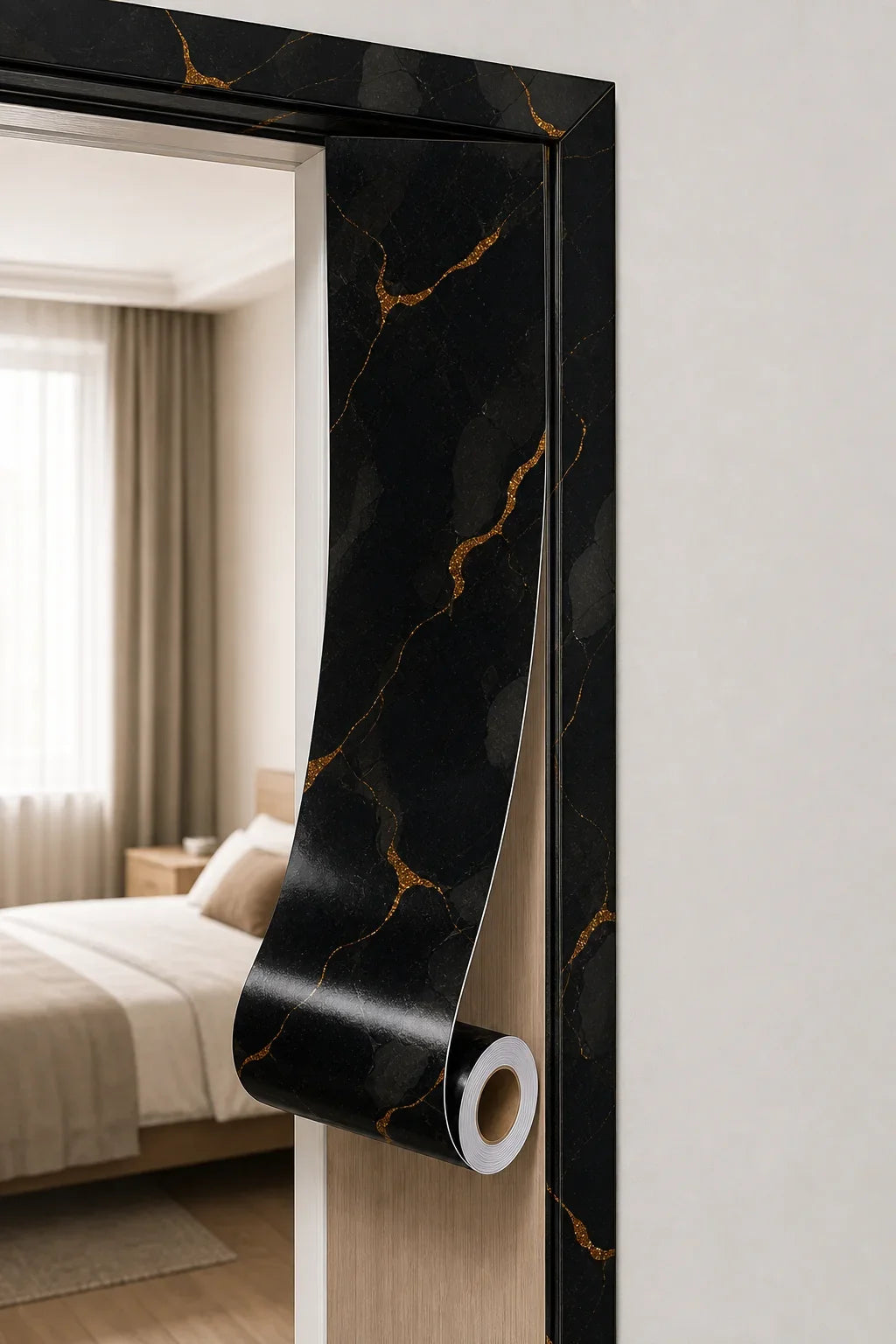 Marble Peel & Stick Window Sill & Door Frame Stickers – PVC Decorative Wall Stickers Qme