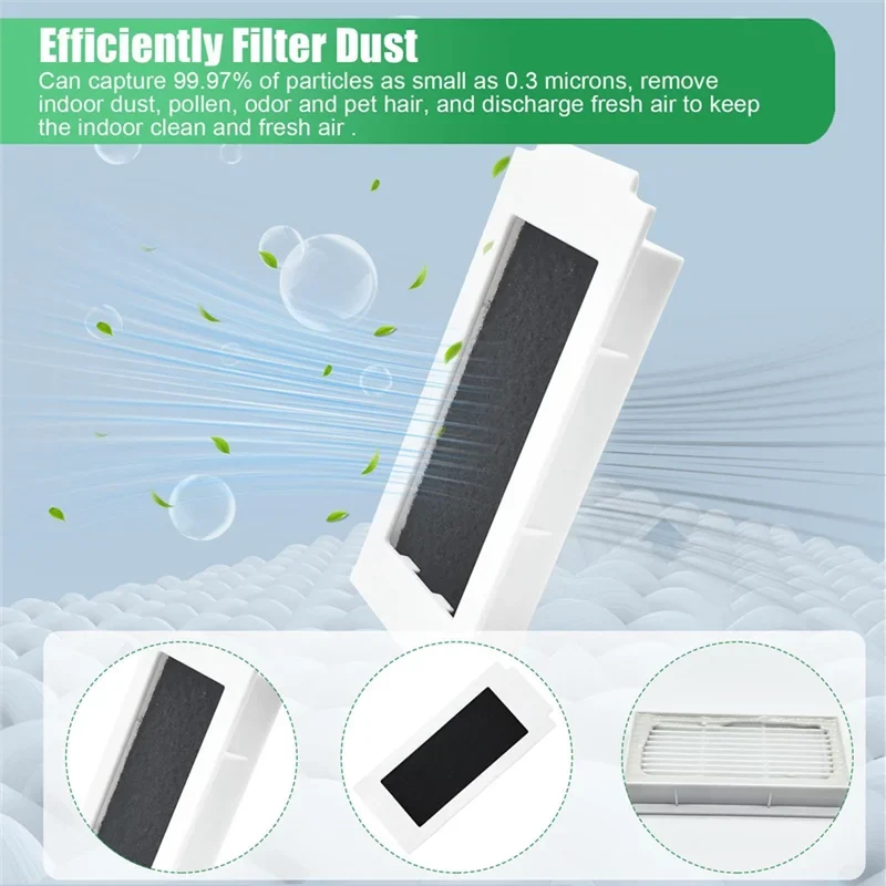 ECOVACS DEEBOT T30 & T30 Pro Robot Vacuum Replacement Parts Vacuum Replacement Parts Qme