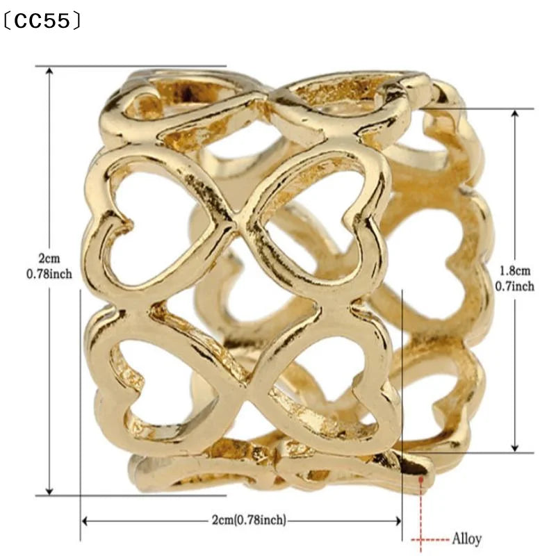 Alloy Heart Scarf Buckle Ring Clips – Brooch Pins for Women Scarf Brooch Clip Qst