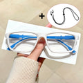 VOPHA Blue Light Blocking Reading Glasses Unisex +1.0–+3.0 Blue Light Reading Glasses Qst 100 White