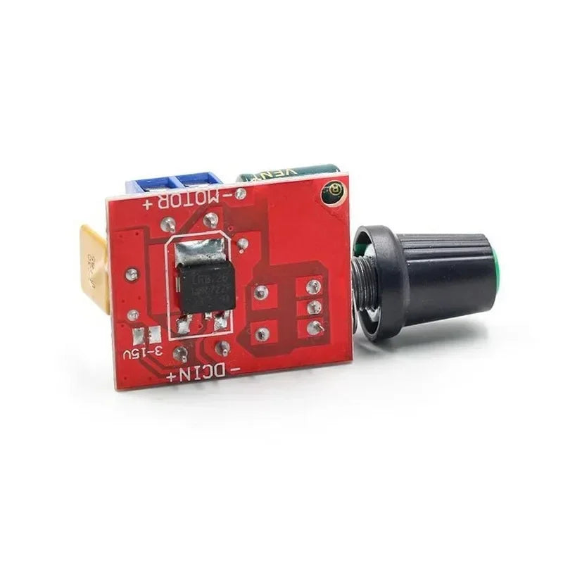Mini PWM DC Motor Speed Controller 5A 90W 5V–35V LED Dimmer PWM Speed Controller Qme