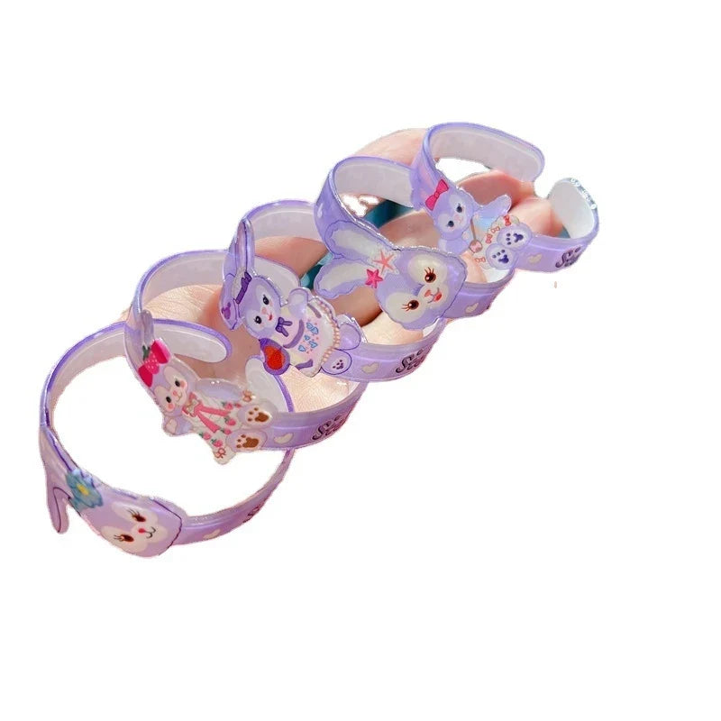 Hello Kitty Kuromi Star Dye Bracelet – Cute Cartoon Acrylic Cartoon Acrylic Bracelet Qme