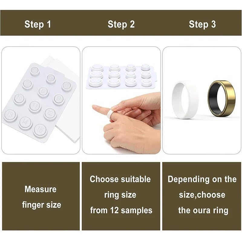 Professional Ring Sizer Finger Measuring Tool – Sizes 4–15 Ring Sizing Tool Qme