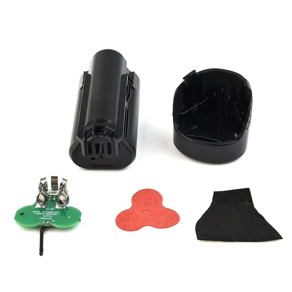 PCB Circuit Board & Case Shell for Bosch BAT411 10.8V 12V Battery Battery Repair Parts Qme Default Title