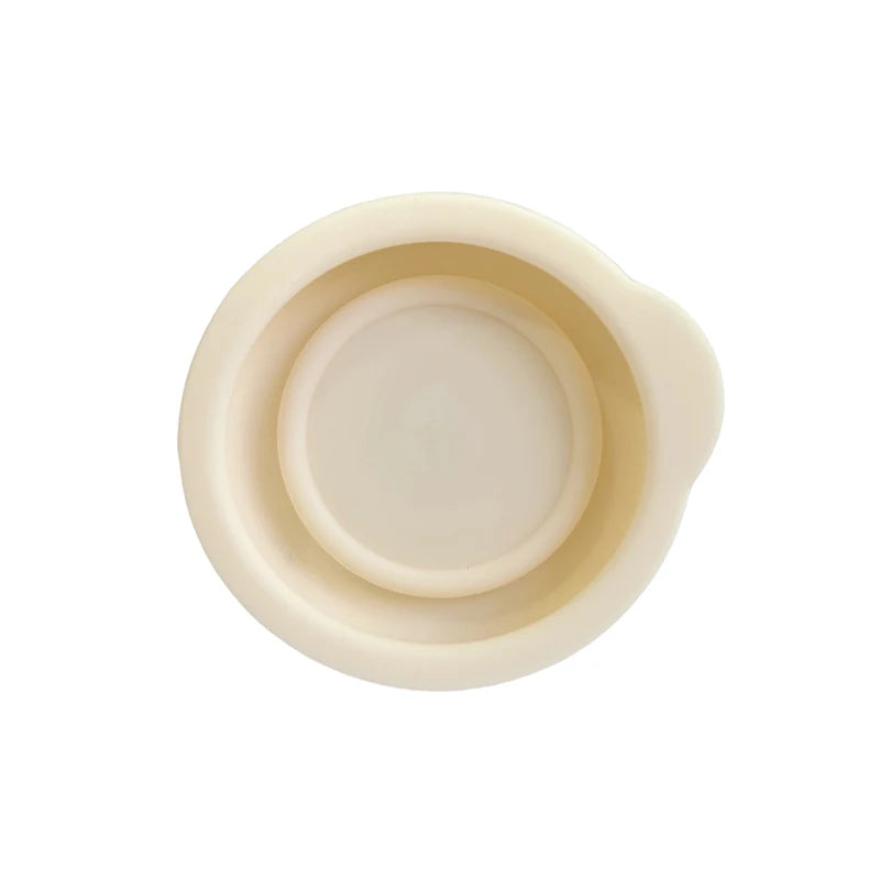 Silicone Glass Bottle Cap – Reusable Leak-Proof Lid 48mm Silicone Bottle Cap Qst Beige