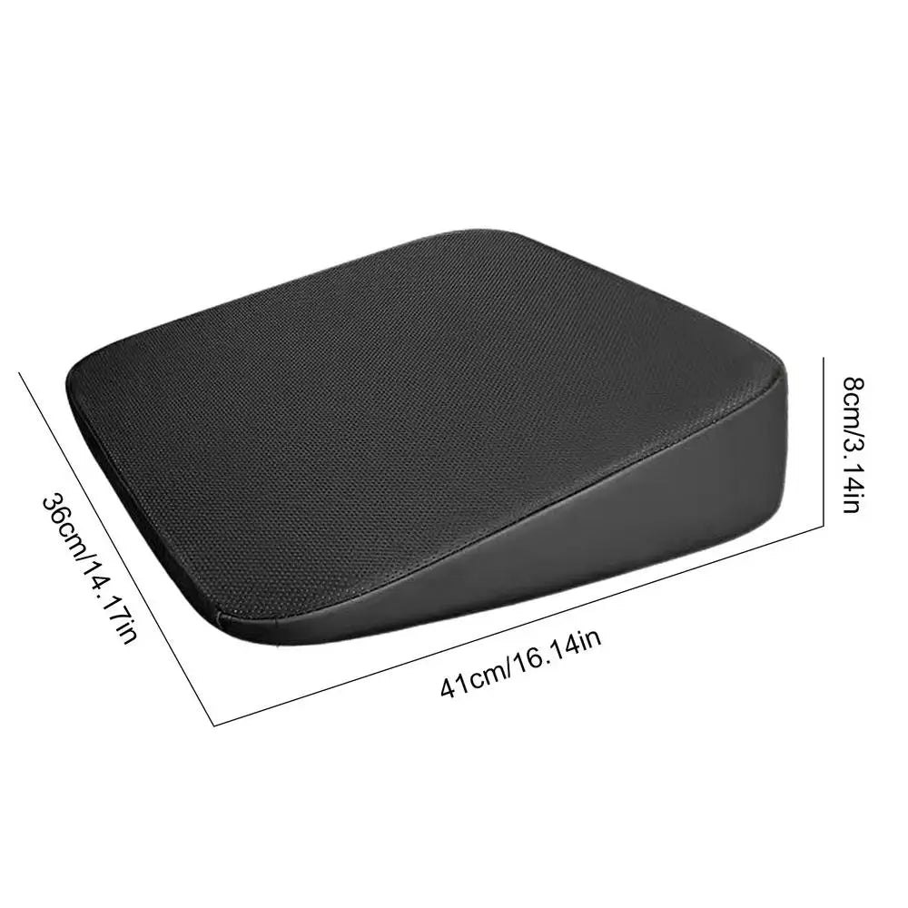 Wedge Car Seat Cushion – Ergonomic Driver Booster Pad Car Seat Cushion Qst 8CM 1