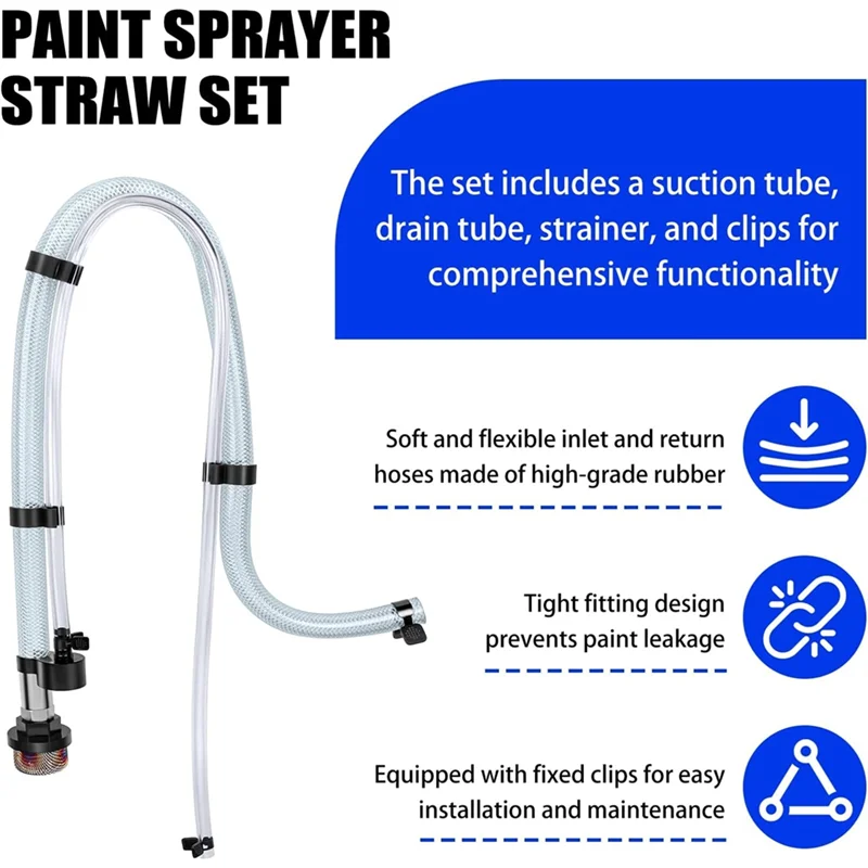 Graco Stand Model Paint Sprayer Suction Tube Kit A02F Paint Sprayer Parts Qme